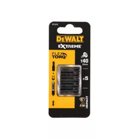DEWALT Flex Torq Bithegy T40 x 25 mm (5 db)