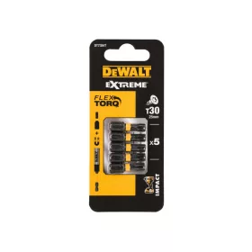 DEWALT Extreme Impact Bithegy T30 x 25 mm (5 db)