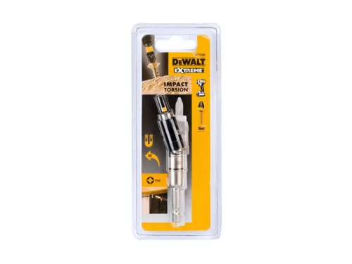 DEWALT Extreme Impact Forgatható bithegytartó PZ2 x 87 mm bitheggyel