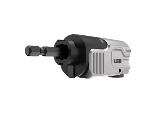 DEWALT Flextorq Sarokcsavarozó adapter LED világítással 1/4" Hex (USB kábellel)