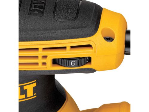 DEWALT Excenter csiszoló 125 mm fordulatszám szabályzós / 280 W