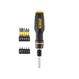 DEWALT Racsnis csavarhúzó bit készlettel