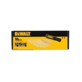 DEWALT Csillag-villáskulcs készlet 10 részes (10 - 19 mm)
