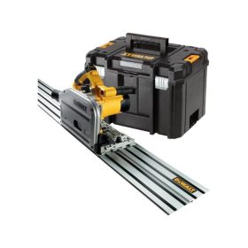   DEWALT Merülő körfűrész 1,5 m-es vezetősínnel + TSTAK / 1300 W