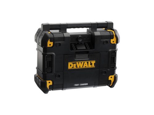 DEWALT Akkus/hálózati rádió és töltő TSTAK kompatibilis, DAB+, Bluetooth / 45 W (Akku nélkül)