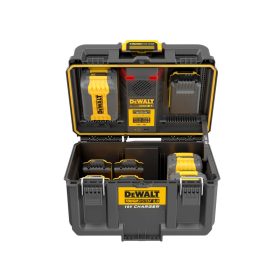 DEWALT ToughSystem Akkumulátor tároló és töltő IP65