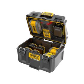 DEWALT ToughSystem Akkumulátor tároló és töltő IP65