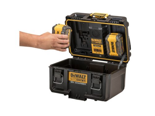 DEWALT ToughSystem Akkumulátor tároló és töltő IP65