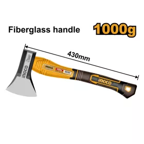 INGCO Balta 1000 g üvegszálas nyél