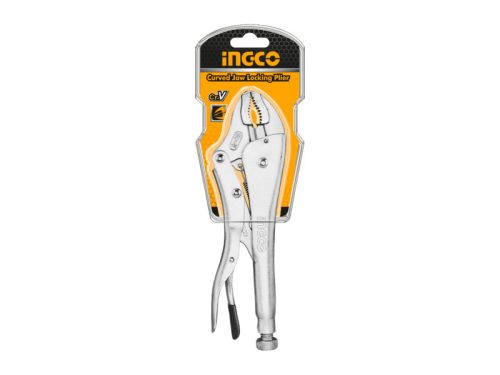 INGCO Ívelt önzáró fogó 250 mm CrV