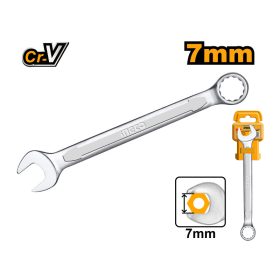 INGCO Csillag-villáskulcs 7 mm / 110 mm CrV