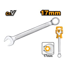 INGCO Csillag-villáskulcs 17 mm / 210 mm CrV