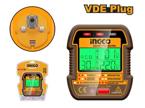 INGCO Dugalj teszter 30 mA