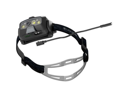 LEDLENSER Akkus fejlámpa HF8R Core 1600 lm / 210 m, Li-ion, fekete