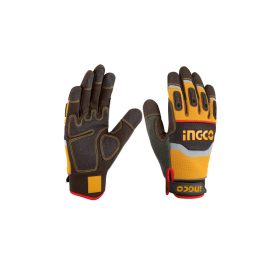 INGCO Szerelőkesztyű XL erősített
