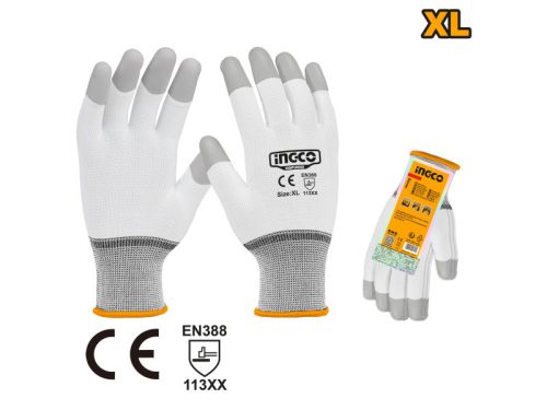 INGCO Szerelőkesztyű XL PU mártott