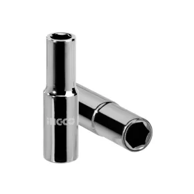 INGCO Hosszú dugókulcs 1/2" 19 mm CrV