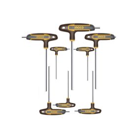 INGCO Imbusz T-kulcs készlet 8 részes S2