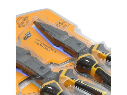 INGCO Áttétes fogó készlet 3 részes CrV