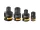 INGCO Dugókulcs adapter 4 részes 1/4"<-->3/8", 1/2"<-->3/8"