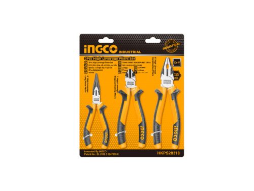 INGCO Fogó készlet 3 részes CrV