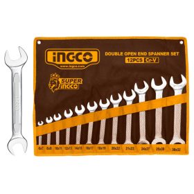 INGCO Villáskulcs készlet 12 részes 6-32 mm CrV