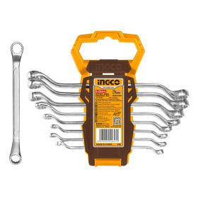 INGCO Csillagkulcs készlet 8 részes 6-22 mm CrV