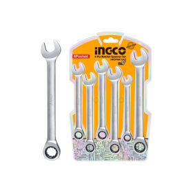  INGCO Racsnis csillag-villácskulcs készlet 6 részes 8-17 mm CrV