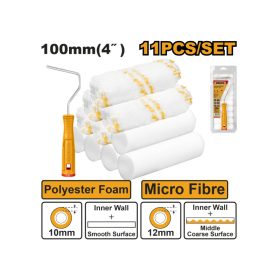 INGCO Festőhenger szett 11 részes 100 x 6 mm