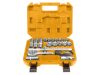 INGCO Dugókulcs készlet 20 részes 1/2" 10-24 mm CrV