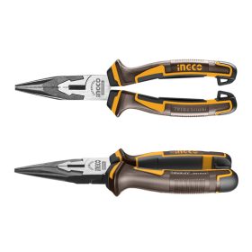 INGCO Hosszúcsőrű fogó 160 mm CrV