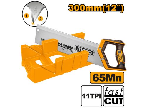 INGCO Gérvágó láda 300 mm + fűrész