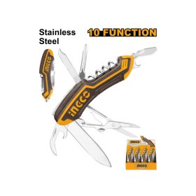 INGCO Bicska 10 funkciós inox