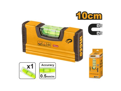 INGCO Mini vízmérték 100 mm mágneses