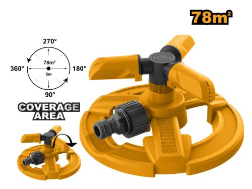 INGCO Locsolótalp három forgós