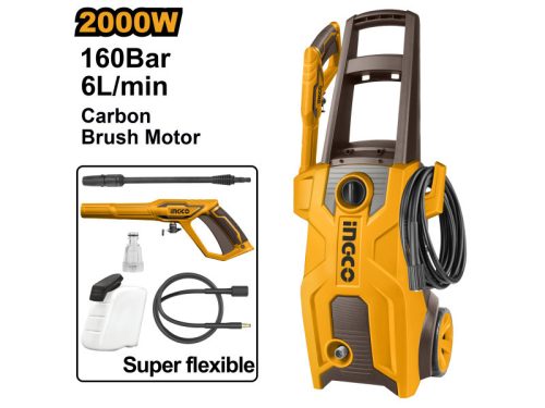 INGCO Magasnyomású mosó 160 bar 2000 W