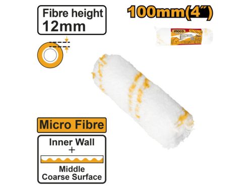 INGCO Mikroszálas festőhenger 100 x 12 mm
