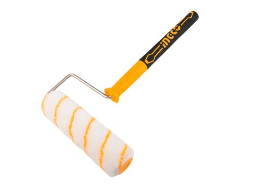 INGCO Mikroszálas festőhenger teleszkópos nyéllel 230 x 12 x 6 mm lágy foganytús 455-900 mm
