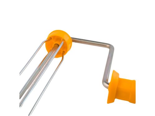 INGCO Mikroszálas festőhenger teleszkópos nyéllel 230 x 12 x 6 mm lágy foganytús 455-900 mm