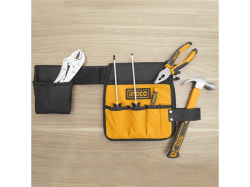 INGCO Szög és szerszámtartó övtáska 14 zsebes