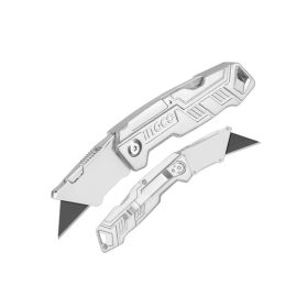 INGCO Trapézpengés kés összecsukható + 6 db penge