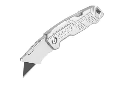 INGCO Trapézpengés kés összecsukható + 6 db penge