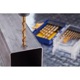   IRWIN Csigafúró készlet 15 részes TiN hengeres (1,5-10 mm)