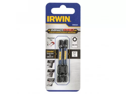 IRWIN Impact Pro Bithegy imbusz 5 x 57 mm (2 db)