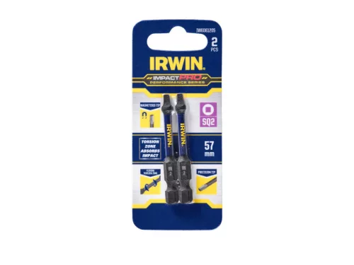 IRWIN Impact Pro Bithegy SQ2 x 57 mm (2 db)