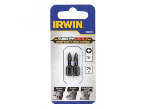 IRWIN Impact Pro Bithegy PH1 x 25 mm (2 db)