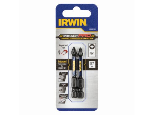 IRWIN Impact Pro Bithegy PH1 x 57 mm (2 db)