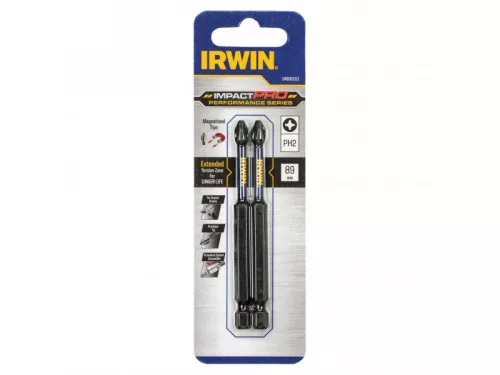 IRWIN Impact Pro Bithegy PH2 x 89 mm (2 db)