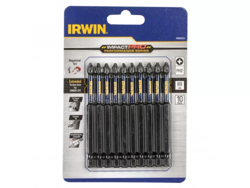IRWIN Impact Pro Bithegy PH2 x 89 mm (10 db)