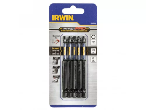 IRWIN Impact Pro Bithegy T25 x 89 mm (5 db)